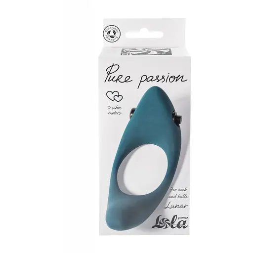 Ерекційне кільце Lola Games Moon Cock Ring 13 см зелене - фото 5