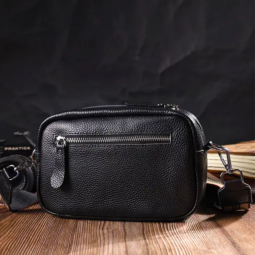 Сумка кожаная женская Vintage 20х13х6 см sum0022723 - фото 8