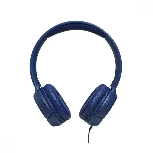 Навушники з мікрофоном JBL T500 Blue (JBLT500BLU) - фото 2