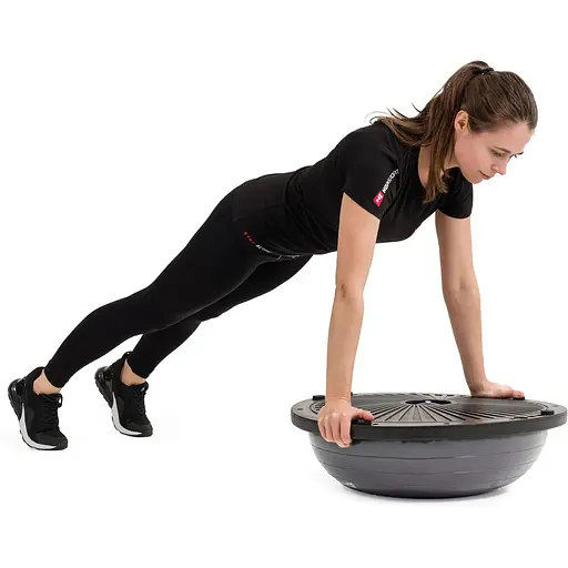 Балансировочная полусфера Hop-Sport HS-L058 серая - фото 8