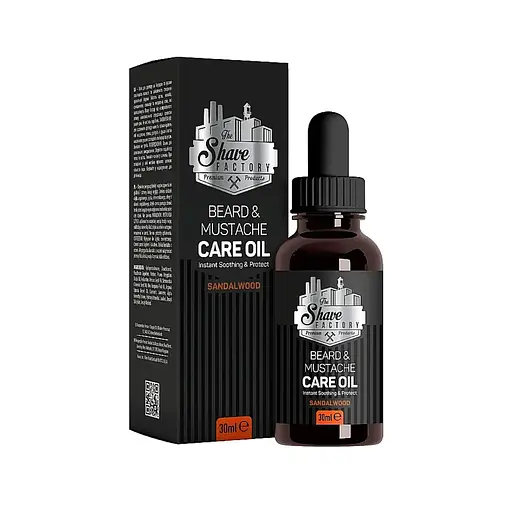 Масло для бороды и усов The Shave Factory Beard&amp;Mustache Care Oil 30 мл - фото 1