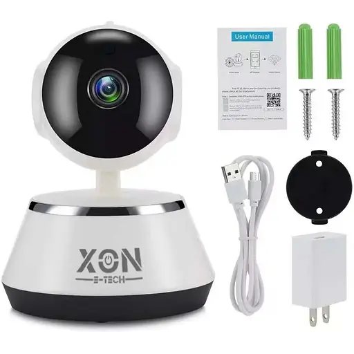 IP-камера поворотна XON SmartCam Wi-Fi 1080P Білий (XTWEW21VW 4927) - фото 2