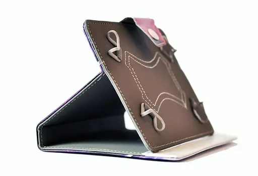 Книжка-підставка на застібці для Evromedia PlayPad 3G Note XL - фото 3