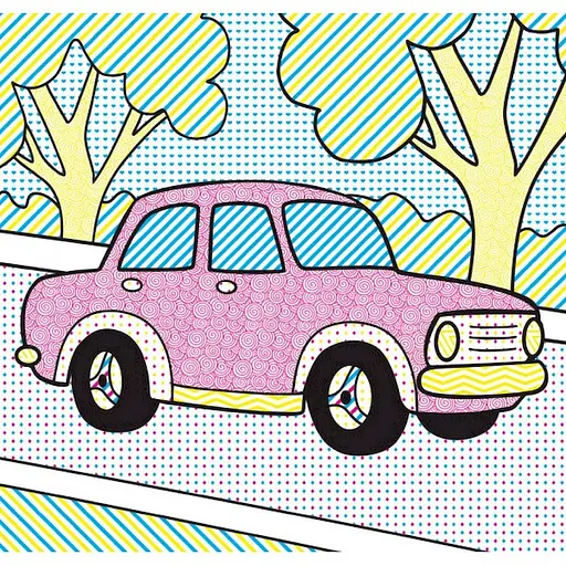 Водные раскраски Волшебная раскраска Машинки 757159, 4 картинки - фото 5