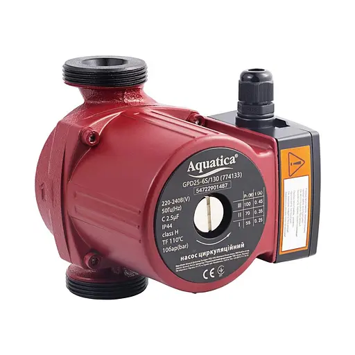 Циркуляционный насос Aquatica GPD25-6S/130 774133 - фото 1