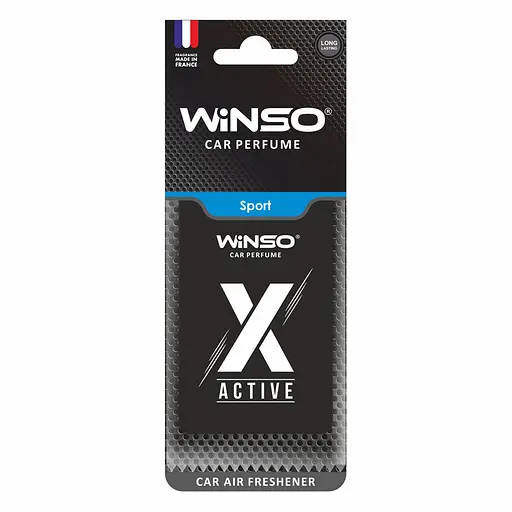 Ароматизатор Winso X Active Sport сухой (533550)