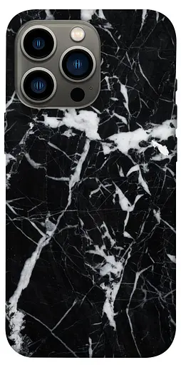 TPU чохол Чорний мармур 4 - фото 1
