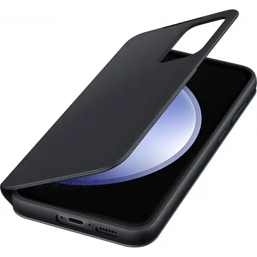 Оригинальный чехол-книжка Samsung для Galaxy S23 FE Clear View Smart Wallet Case Black (EF-ZS711CBEGRU) - фото 6