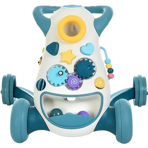 Каталка-ходунки El Camino K1 Baby Walker від 6 місяців блакитна