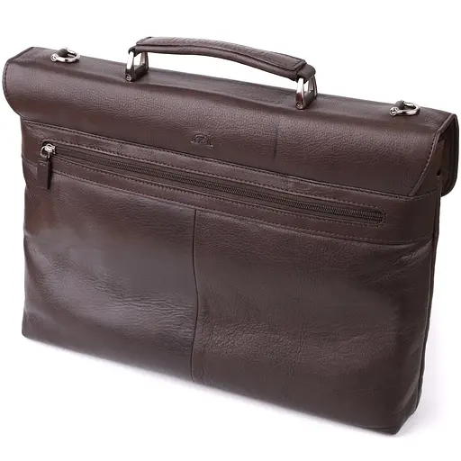 Стильна чоловіча сумка для ноутбука з натуральної шкіри TONY PEROTTI 38,5х28,5х7,5 см sum0028964 - фото 2