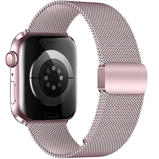 Ремешок Hoco WA26 Milanese Loop Strap для Apple watch 38/40/41mm Rose Pink - фото 2