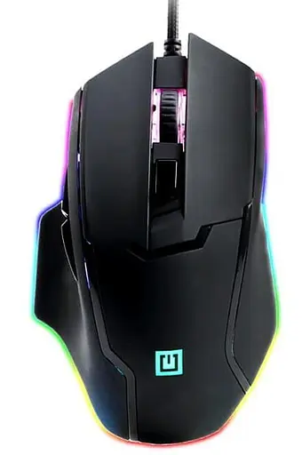 Мышь Real-EL RM-555 USB Black (RM-555 USB Black) - фото 1