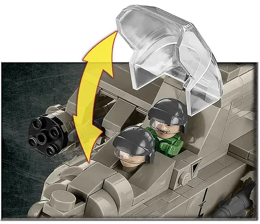 Конструктор COBI вертоліт AH-64 Apache 5808 - фото 5