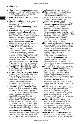 Collins English Thesaurus Essential. All the words you need, every day - фото 4