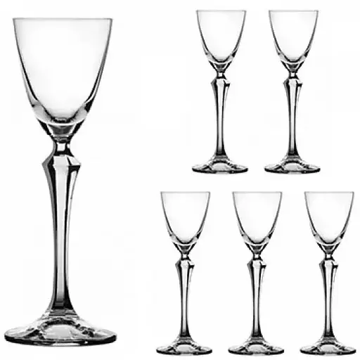 Набір чарок №5 Lora Тайmlес 78 мл 6 шт. 246690