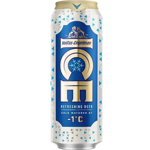 Пиво Volfas Engelman ICE светлое фильтрованное 4.5% 0.568 л