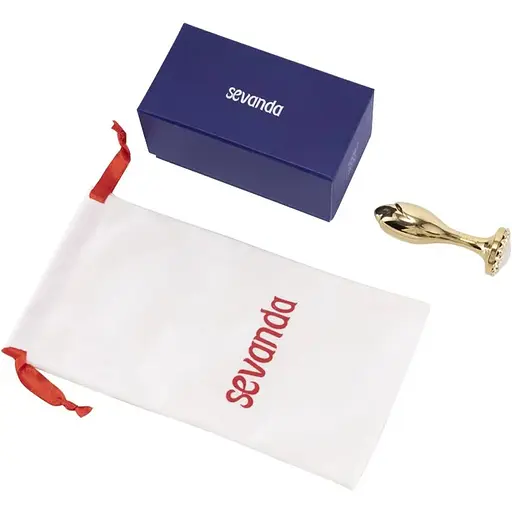 Анальна пробка Lockink Sevanda Pearl Rose-shape - фото 7