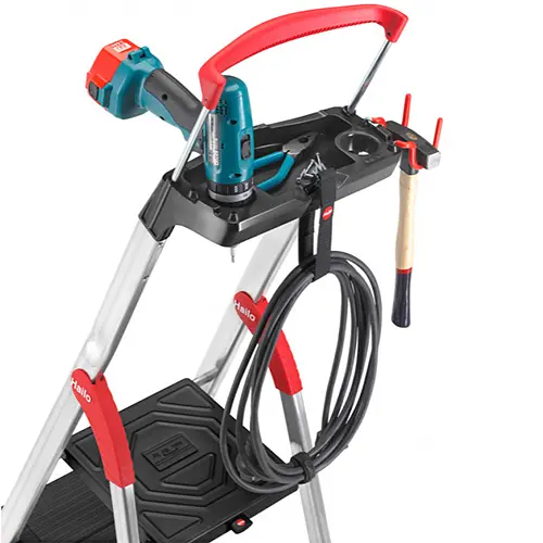 Драбина алюмінієва Hailo L100 TopLine, 5 ступенів (8050507) - фото 8