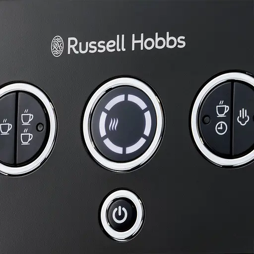 Кофеварка рожковая Russell Hobbs Distinctions черно-серебристый 1.1 л (26450-56) - фото 2