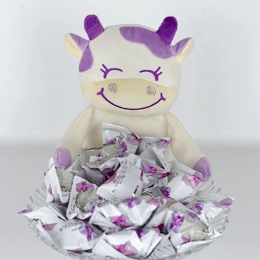 Мягкая игрушка Коровка для конфет 26см - фото 2