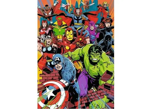 Пазл Trefl Герои Марвел 1000 эл. (10881) - фото 2