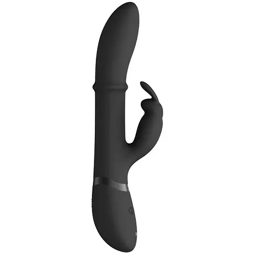 Вібратор-кролик ShotsToys Halo 24.5 см (чорний)