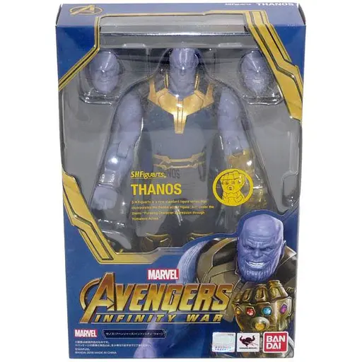 Фігурка Infinity War Marvel Thanos Бандай Танос Війна Нескінченності S.H. Figuarts Thanos - фото 6