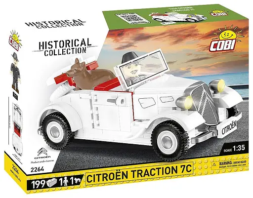 Конструктор дитячий автомобіль Citroen Traction 7C COBI 2264