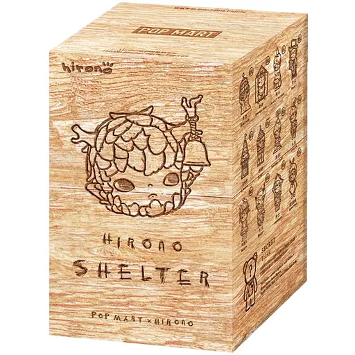 Игрушка-сюрприз Pop Mart Hirono Серия Shelter с коллекционной фигуркой (HSSF-01) - фото 1