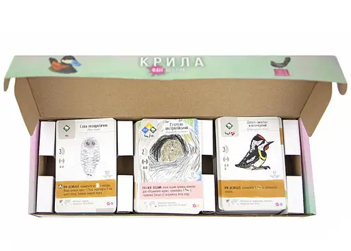 Настольная игра Ігромаг Крылья. Фан Арт Пак (Wingspan: Fan Art Pack) (укр.) (7714) - фото 14