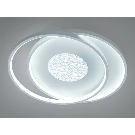 Світлодіодний стельовий світильник Romin сірий 34 Вт CCT - фото 1