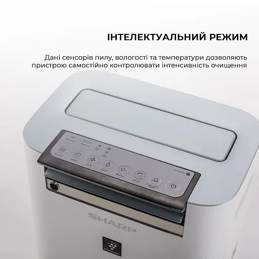 Воздухоочиститель с функцией увлажнения Sharp KC-G50EUW - фото 4