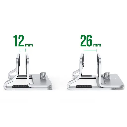 Підставка для ноутбука Ugreen Vertical Laptop Stand LP258 - фото 3