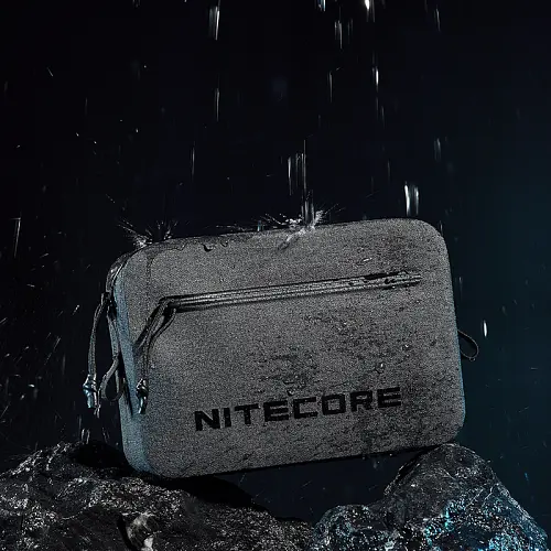 Сумка через плече Nitecore NPP02 1.4л водонепроникна (Сірий) - фото 5