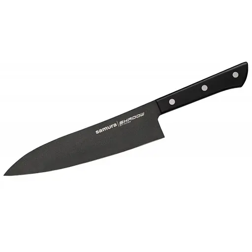 Нож кухонный Гранд Сантока, 197 мм, Samura "Shadow" (SH-0096)
