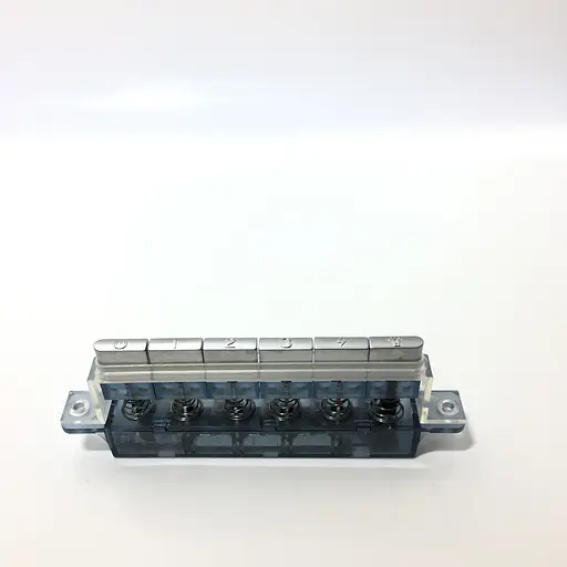 Блок управления 6-ти клавишный с прямоугольными кнопками для кухонной вытяжки - фото 2