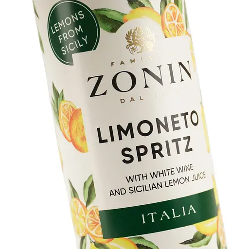 Винный напиток игристый Zonin Limoneto Spritz 6% 0.25 л - фото 6