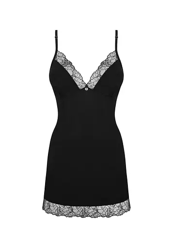 Комплект білизни Obsessive Bella Rou XS/S чорний - фото 5