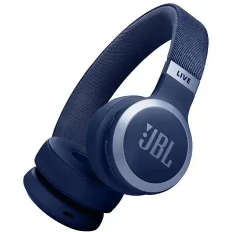 Наушники JBL беспроводные Live 670NC синий bluetooth микрофон динамики 40 мм аккумулятор 750 mAh ( LIVE670NCBLU) - фото 1