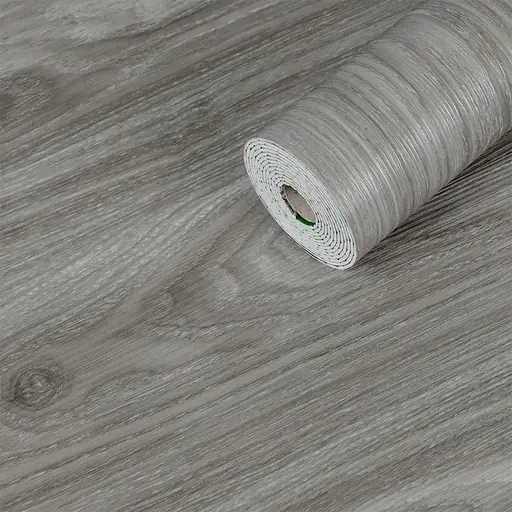 Самоклеящаяся виниловая плитка в рулоне 600х3000х2мм Пепелявая (0004-8-матовая) SW-00001175 - фото 1