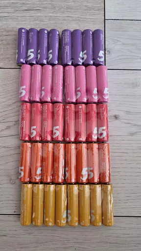 Батарейки AA ZMI AA540 Rainbow 40 pcs - 40 штук пальчиковых - фото 4