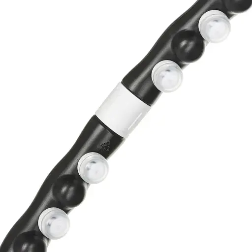 Хулахуп Gymtek з масажером 100см чорний - фото 5