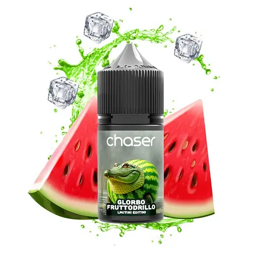 Набор компонентов для самозамеса солевой заправки CHASER Limitini Editini 30 мл GLORBO FRUTTODRILLO Арбуз с холодком, 0-50 мг (18169) - фото 2