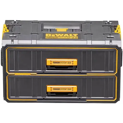 Ящик DeWalt Toughsystem 2.0 модуль на 2 ящика 555х320х320 мм (DWST83529-1)