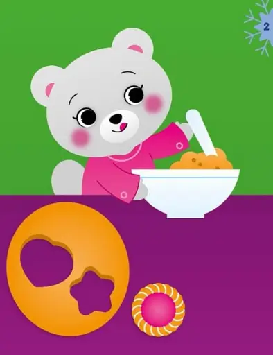 Аплікації наліпками Ранок Ведмежа - фото 4