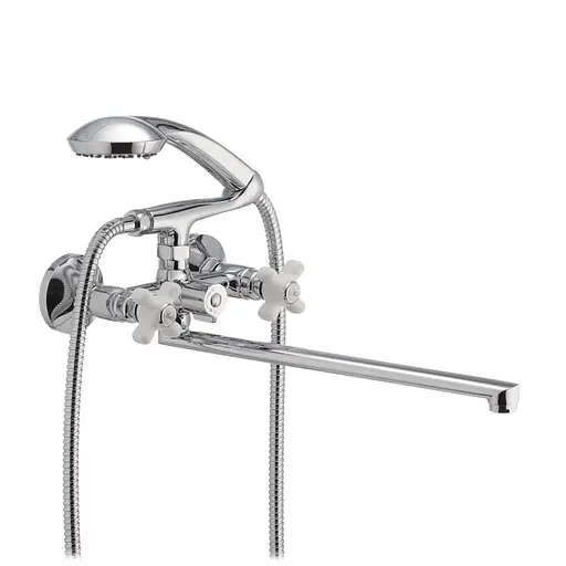 Смеситель для ванны Haiba Odyssey 140 HB0303 Хром - фото 1