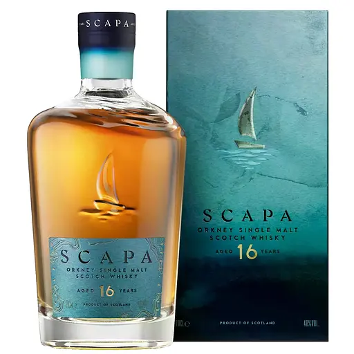 Віскі Scapa Single Malt 16 років 48% 0.7 л