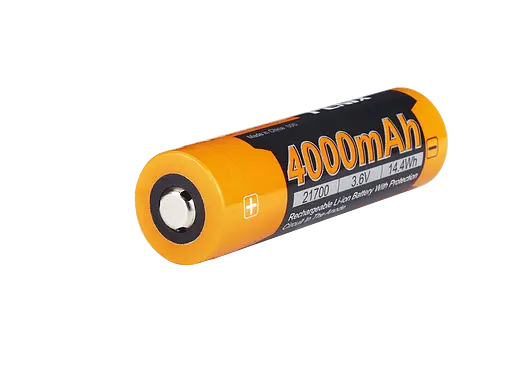 Аккумулятор 21700 Fenix 4000mAh 3.6V (Черно-желтый) - фото 4