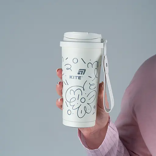 Термокружка Kite біла 550 мл (K25-1226-3) - фото 6