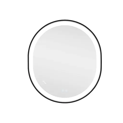 Дзеркало Qtap Gemini 800x700 з LED-підсвічуванням Touch, з антизапотіванням, з димером температури кольору (3000-6500K) Reverse QT2578R8072B - фото 4